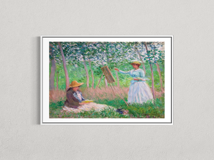 Dans les bois à Giverny – Claude Monet
