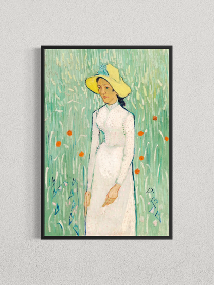 Jeune fille en blanc – Vincent van Gogh