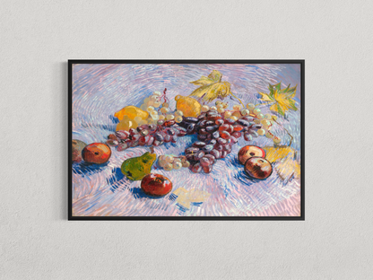 Raisins, citrons, poires et pommes – Vincent van Gogh (1887)