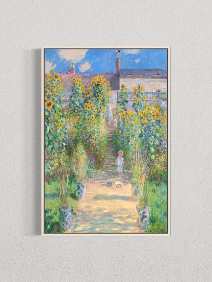 Le Jardin de l’artiste à Vétheuil – Claude Monet