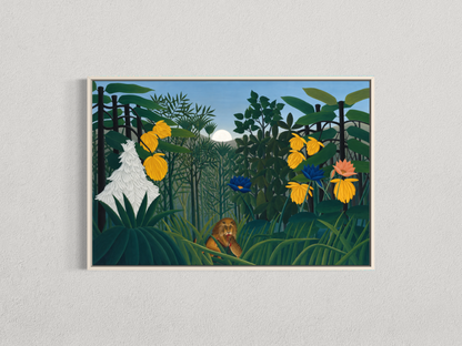 Le Repas du lion – Henri Rousseau