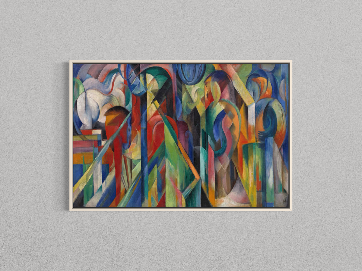 Composition Abstraite – Franz Marc
