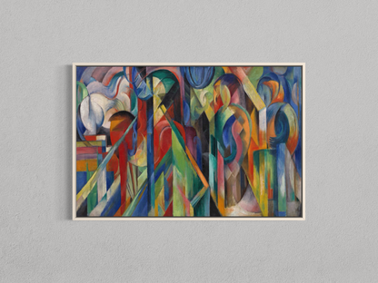 Composition Abstraite – Franz Marc