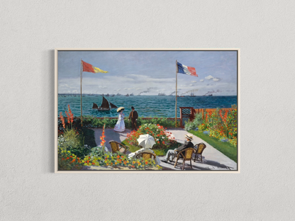 Jardin à Sainte-Adresse – Claude Monet