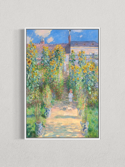 Le Jardin de l’artiste à Vétheuil – Claude Monet