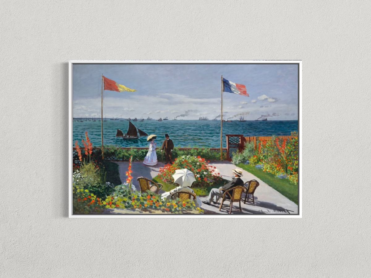 Jardin à Sainte-Adresse – Claude Monet