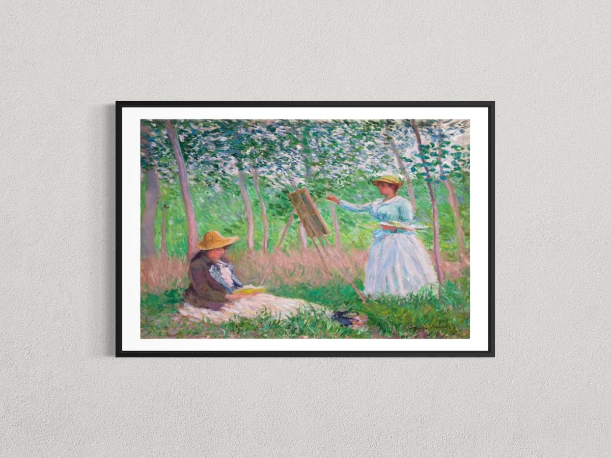 Dans les bois à Giverny – Claude Monet