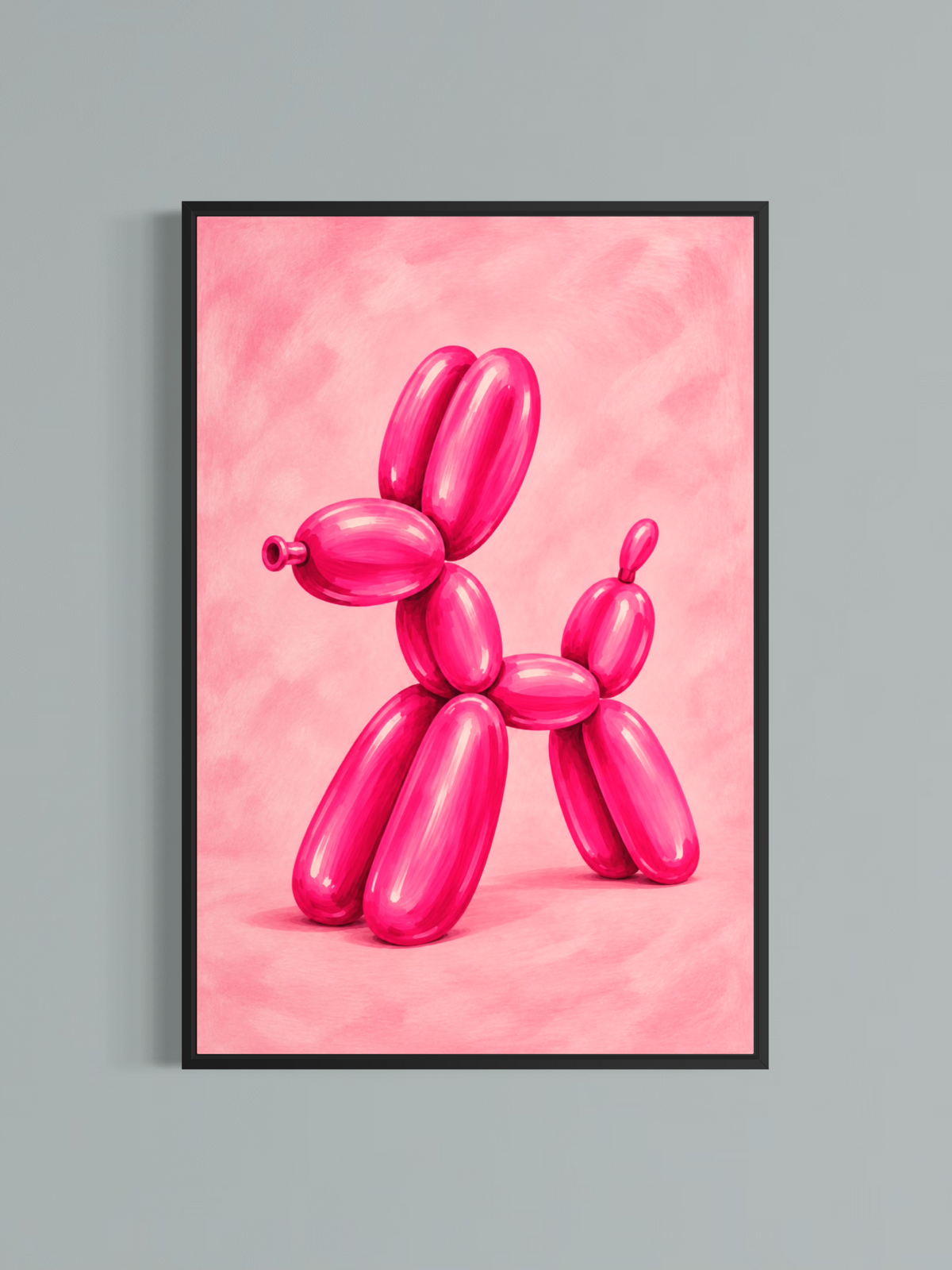 Balloon Dog Rose — Art Pop Moderne