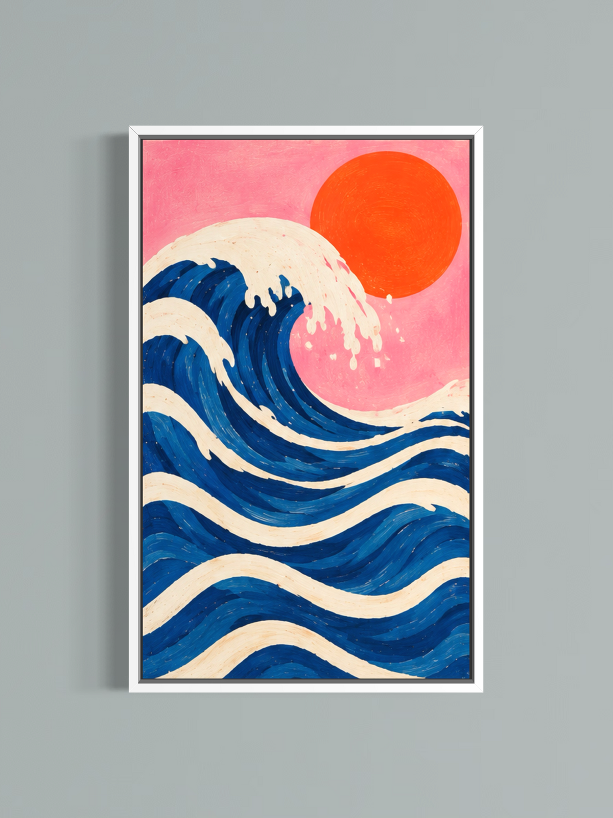 Vague Solaire — Art Japonais Coloré