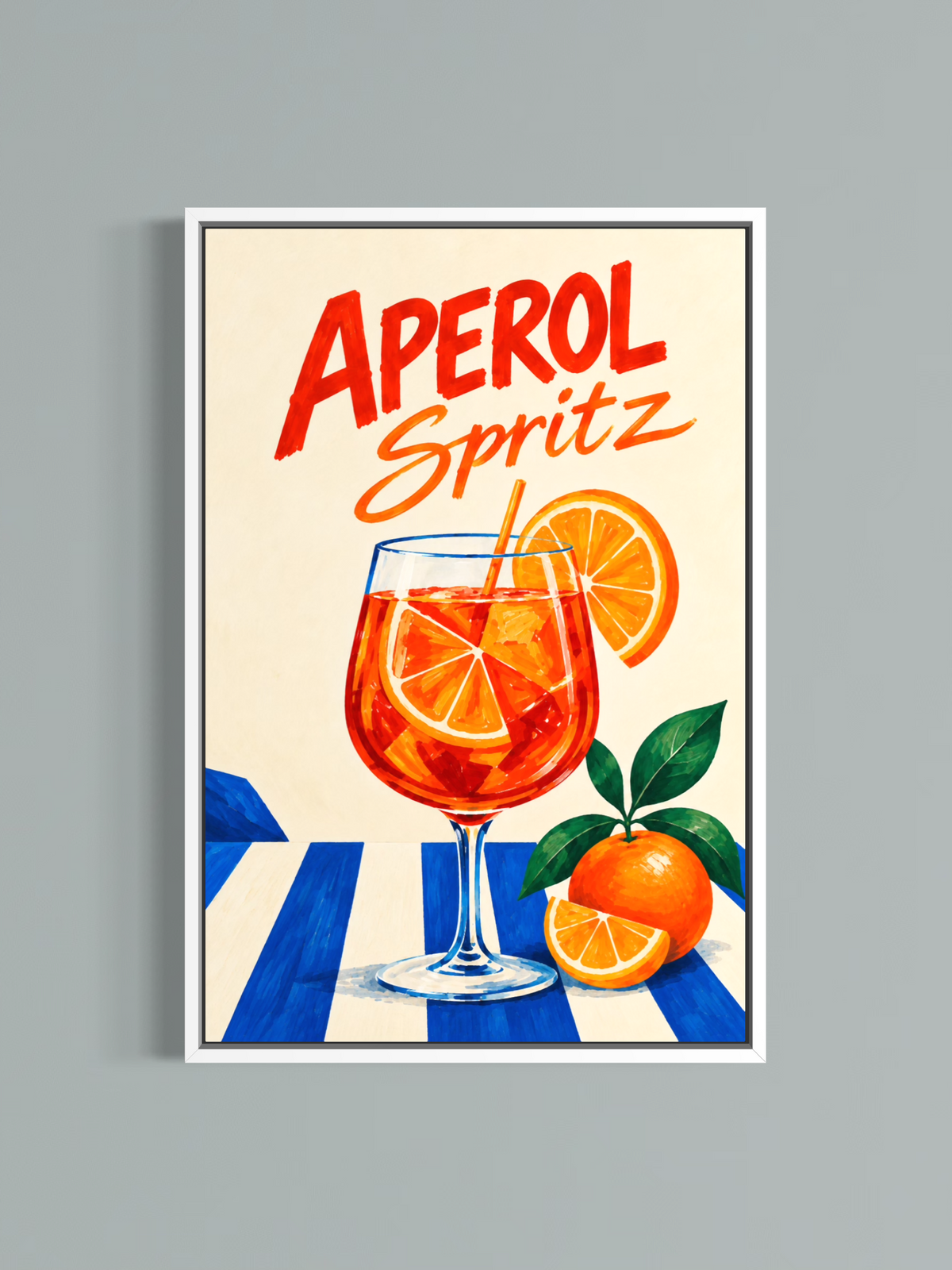 Aperol Spritz — Affiche Cocktail Italienne