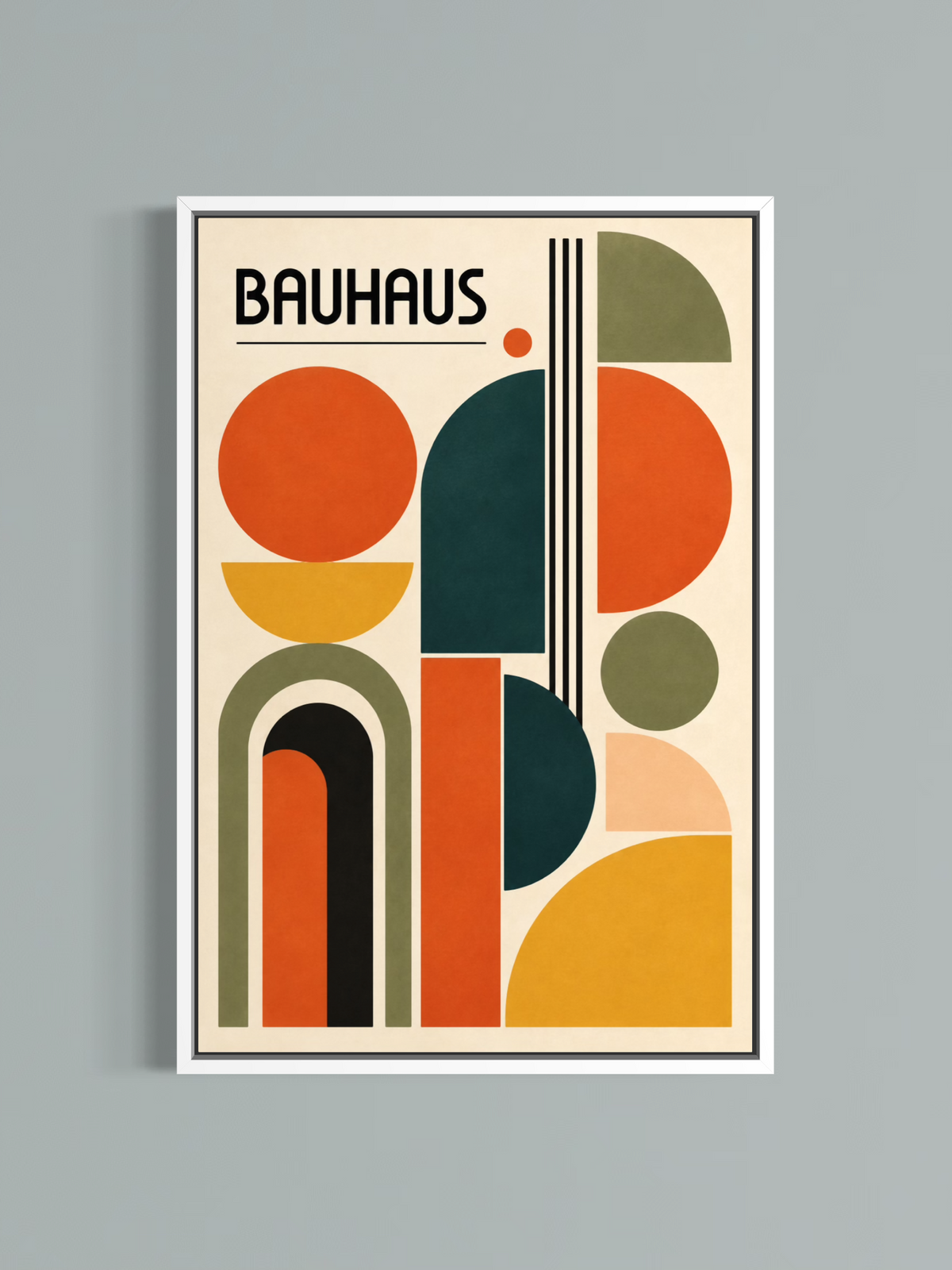 Bauhaus — Composition Géométrique Moderne