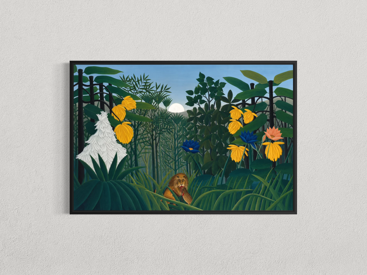Le Repas du lion – Henri Rousseau