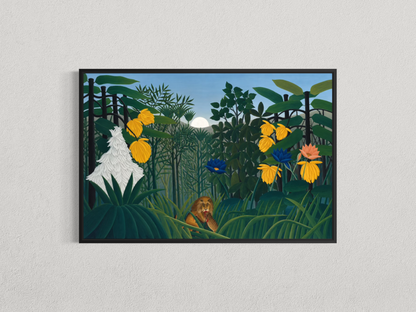 Le Repas du lion – Henri Rousseau