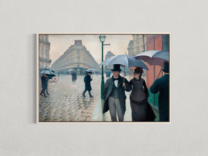 Rue de Paris, temps de pluie – Gustave Caillebotte