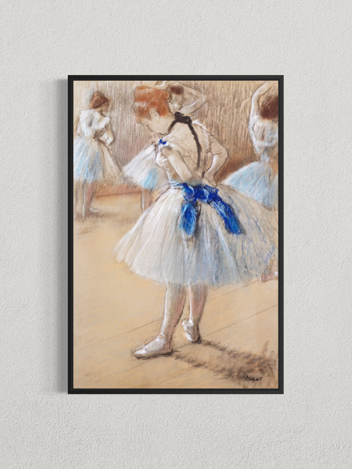 Danseuse au ruban bleu – Edgar Degas