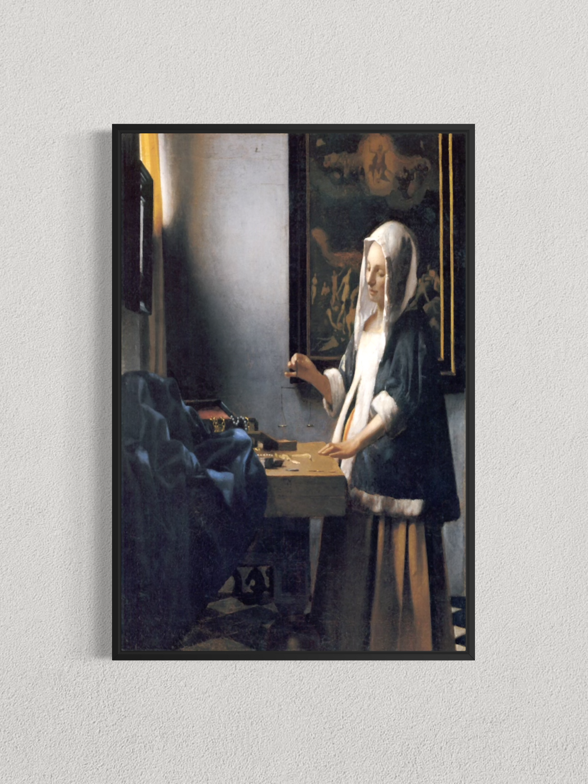 La Femme à la balance – Johannes Vermeer