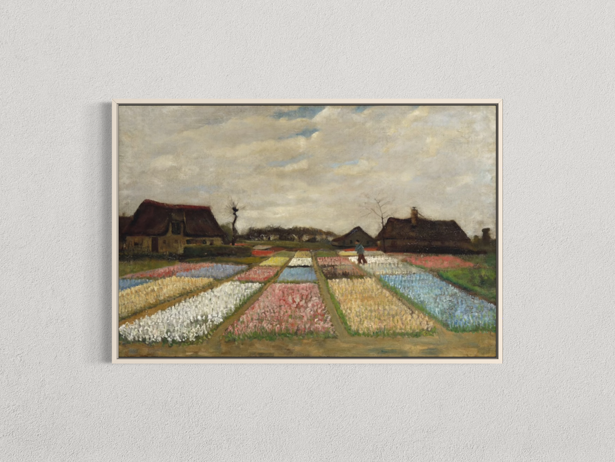 Champs de fleurs en Hollande – Vincent van Gogh