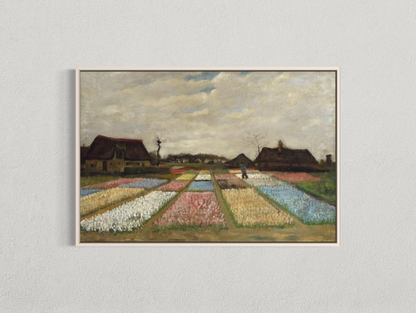 Champs de fleurs en Hollande – Vincent van Gogh