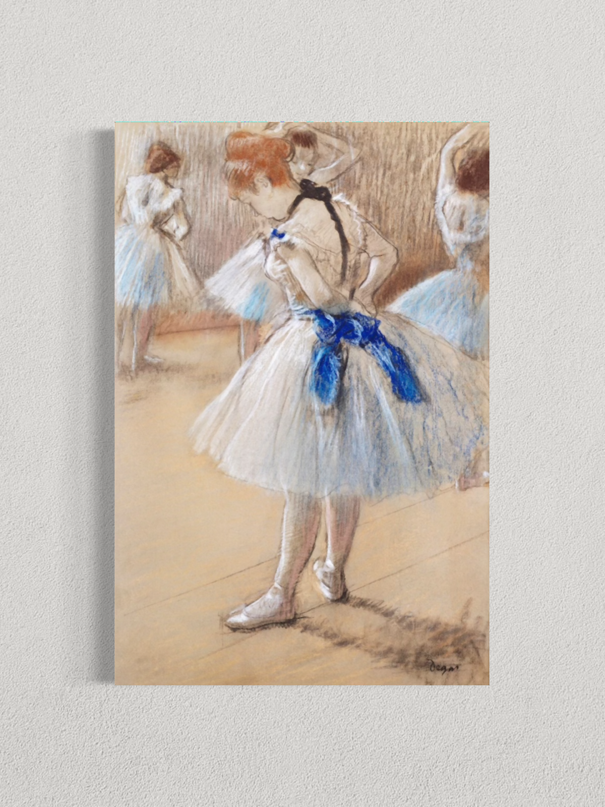 Danseuse au ruban bleu – Edgar Degas