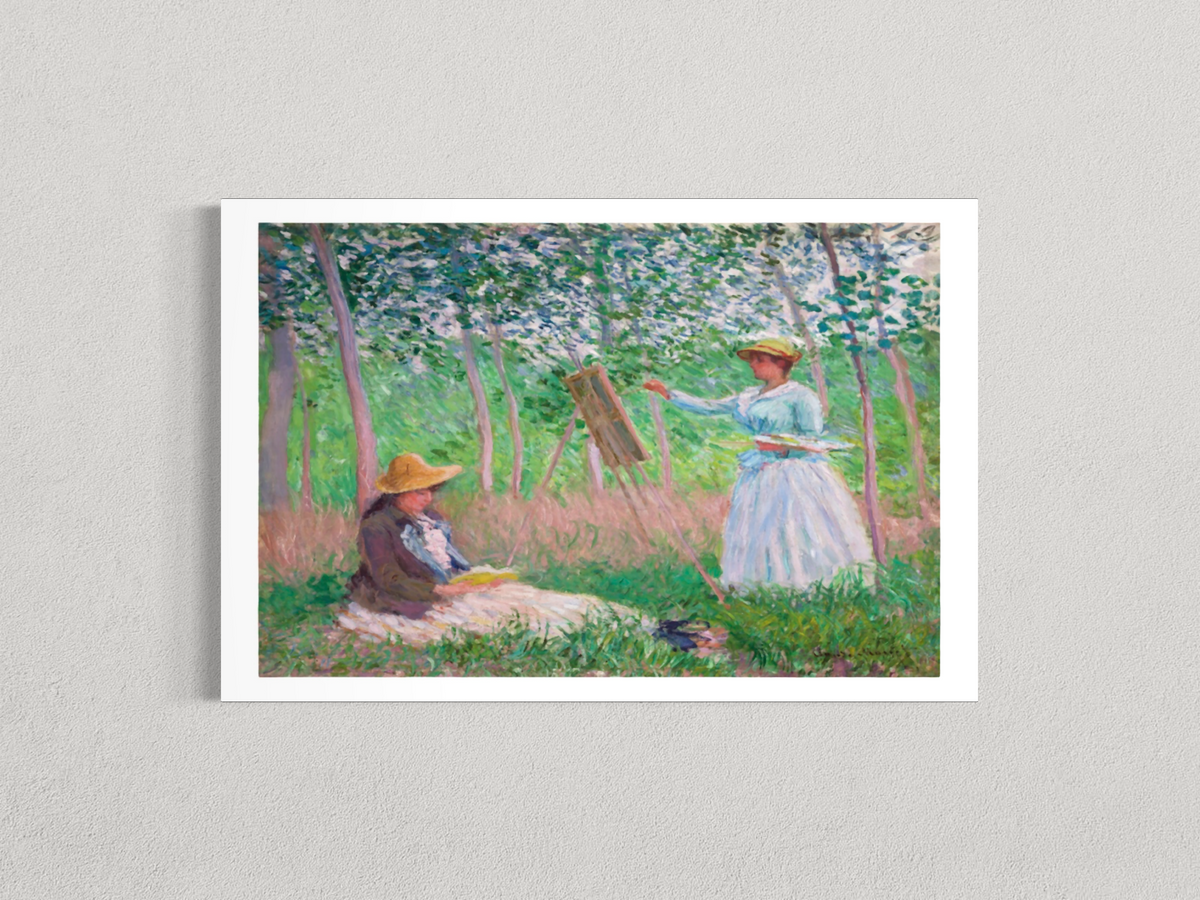 Dans les bois à Giverny – Claude Monet