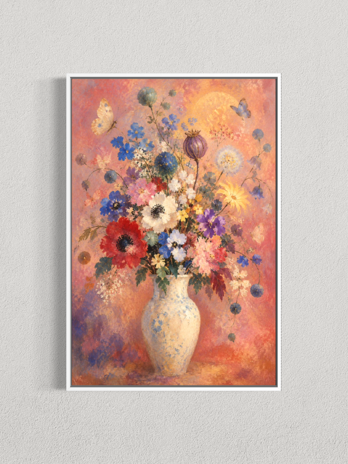 Bouquet au soleil doré