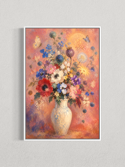 Bouquet au soleil doré