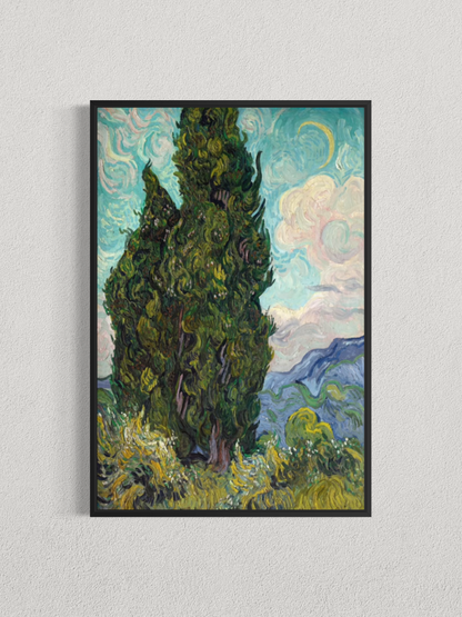 Cyprès – Vincent van Gogh (1889)