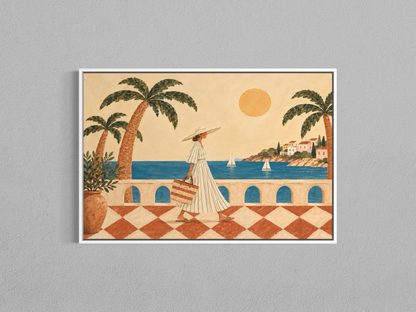 Promenade Méditerranéenne – Élégance au bord de mer