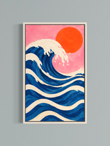 Vague Solaire — Art Japonais Coloré