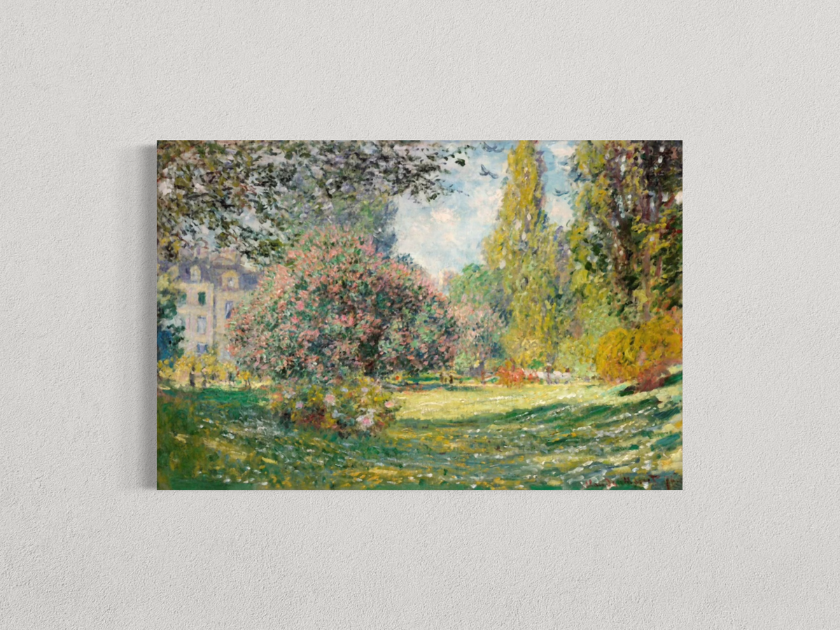 Le Parc Monceau – Claude Monet (1876)
