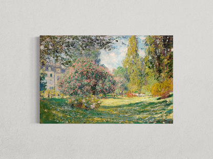 Le Parc Monceau – Claude Monet (1876)