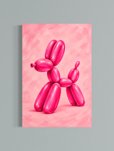 Balloon Dog Rose — Art Pop Moderne