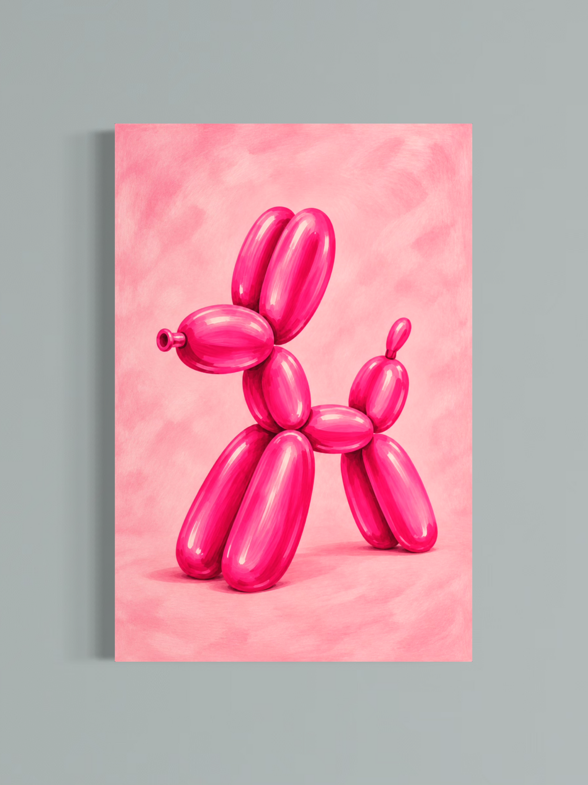 Balloon Dog Rose — Art Pop Moderne