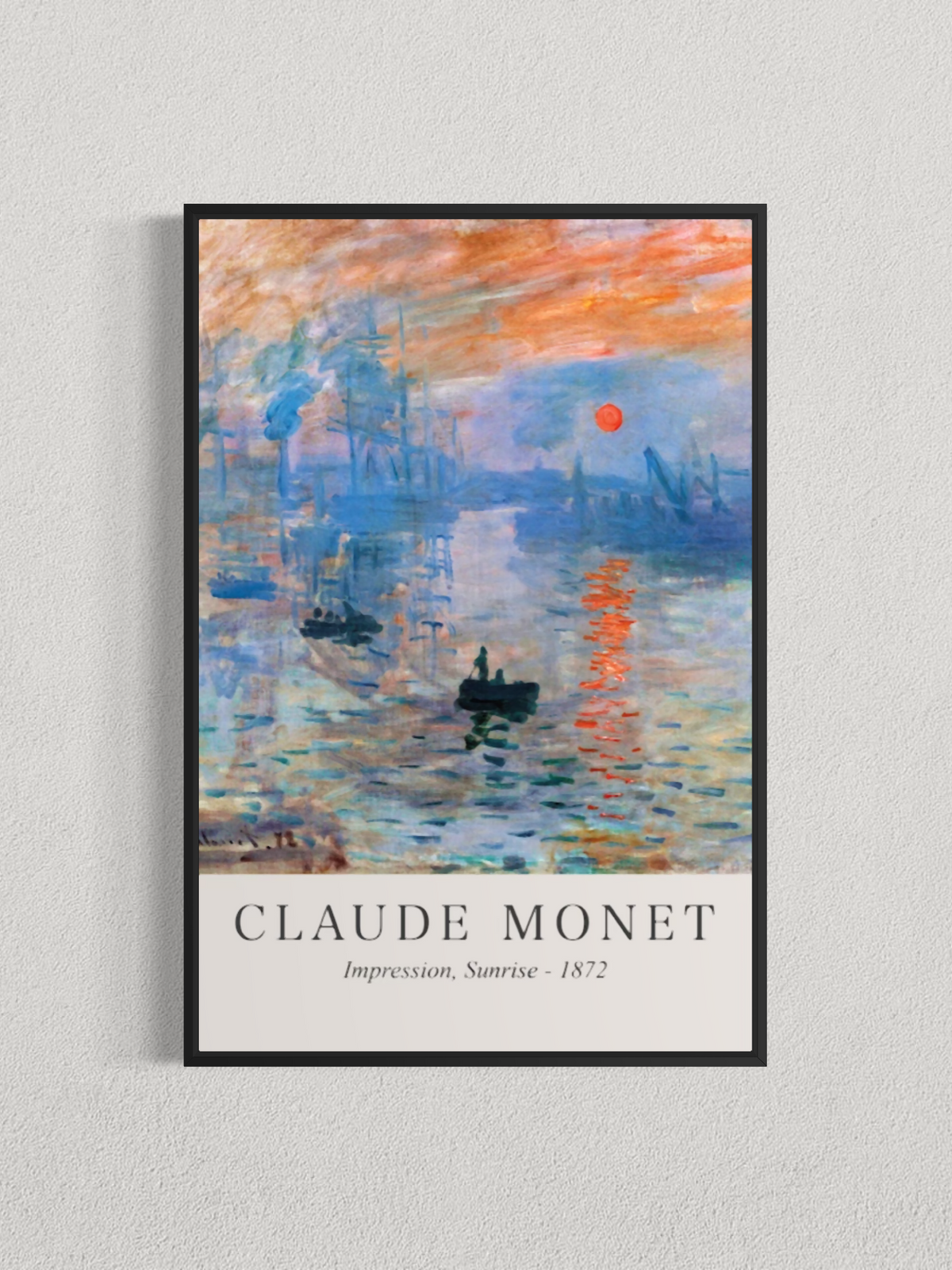 Impression, soleil levant – Claude Monet
