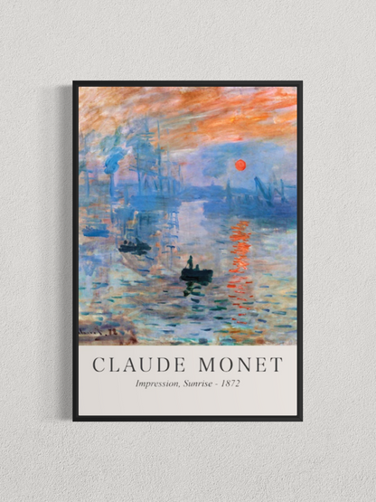 Impression, soleil levant – Claude Monet
