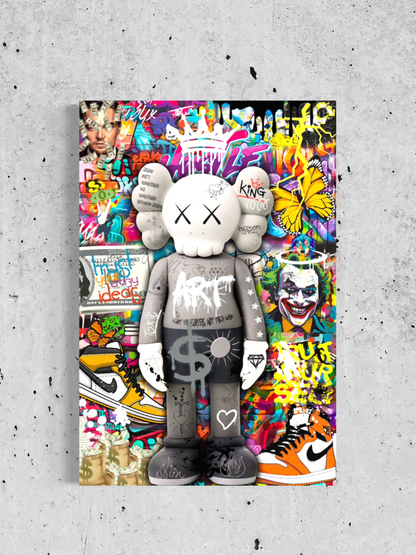 Urban hypebeast -Toile Pop Art Urbaine