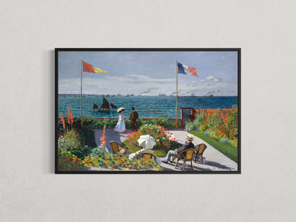 Jardin à Sainte-Adresse – Claude Monet
