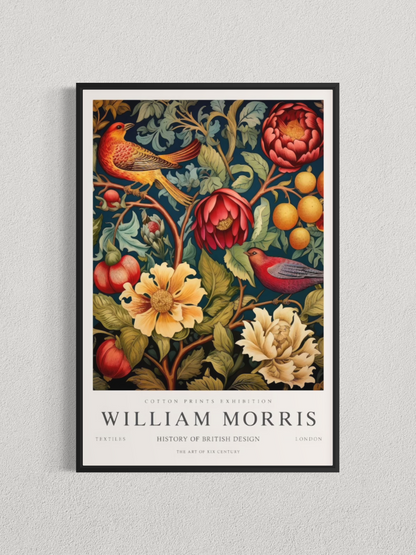 William Morris – Fleurs & Oiseaux du Jardin
