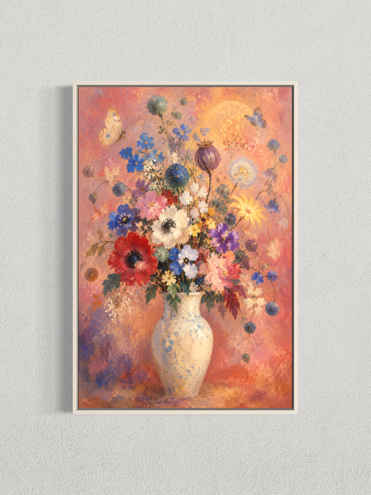 Bouquet au soleil doré