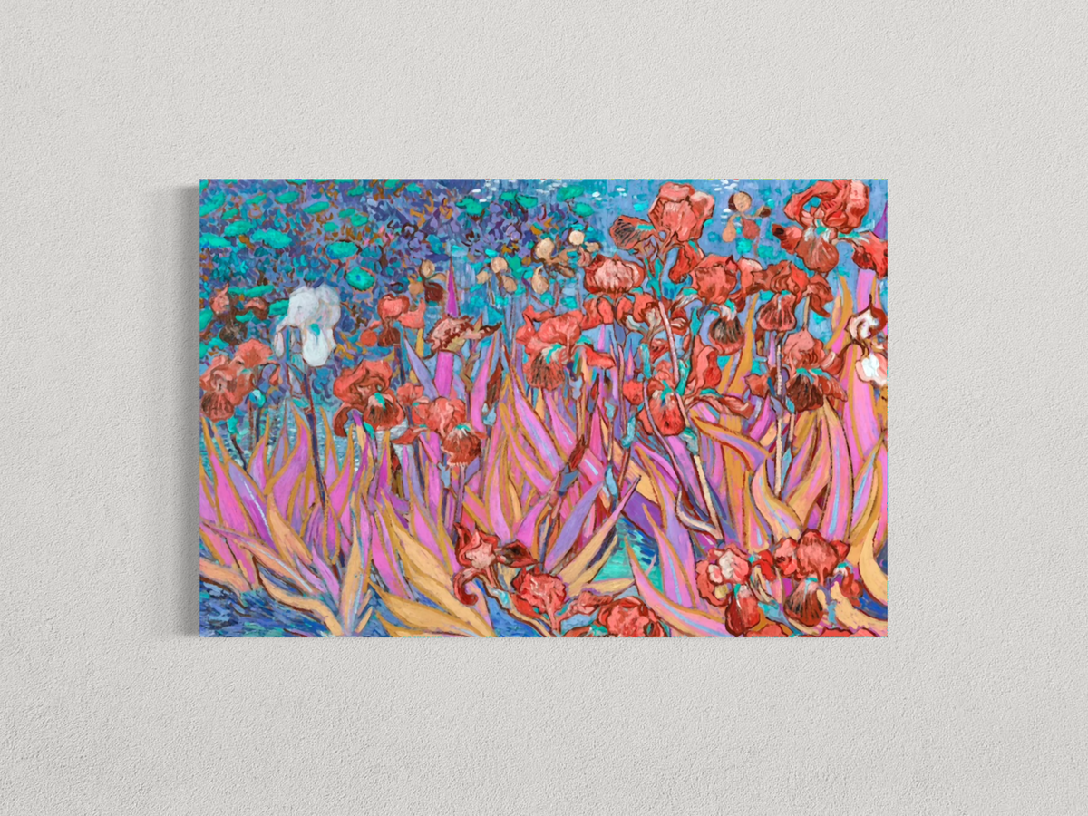 Iris en fleurs – Vincent van Gogh