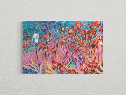 Iris en fleurs – Vincent van Gogh