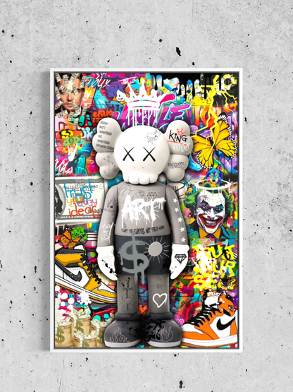 Urban hypebeast -Toile Pop Art Urbaine