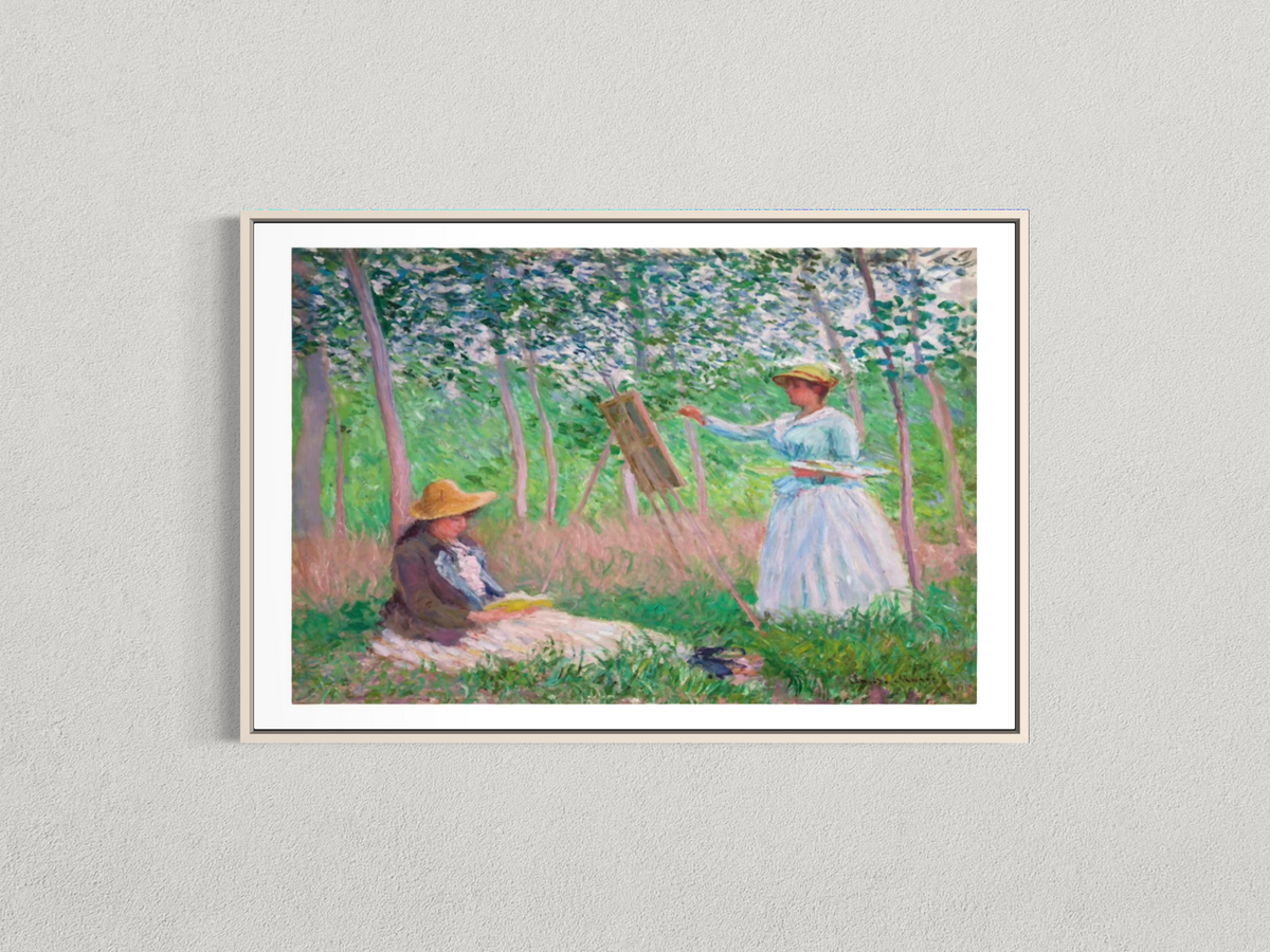 Dans les bois à Giverny – Claude Monet