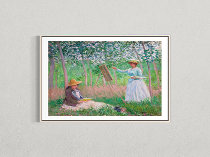 Dans les bois à Giverny – Claude Monet
