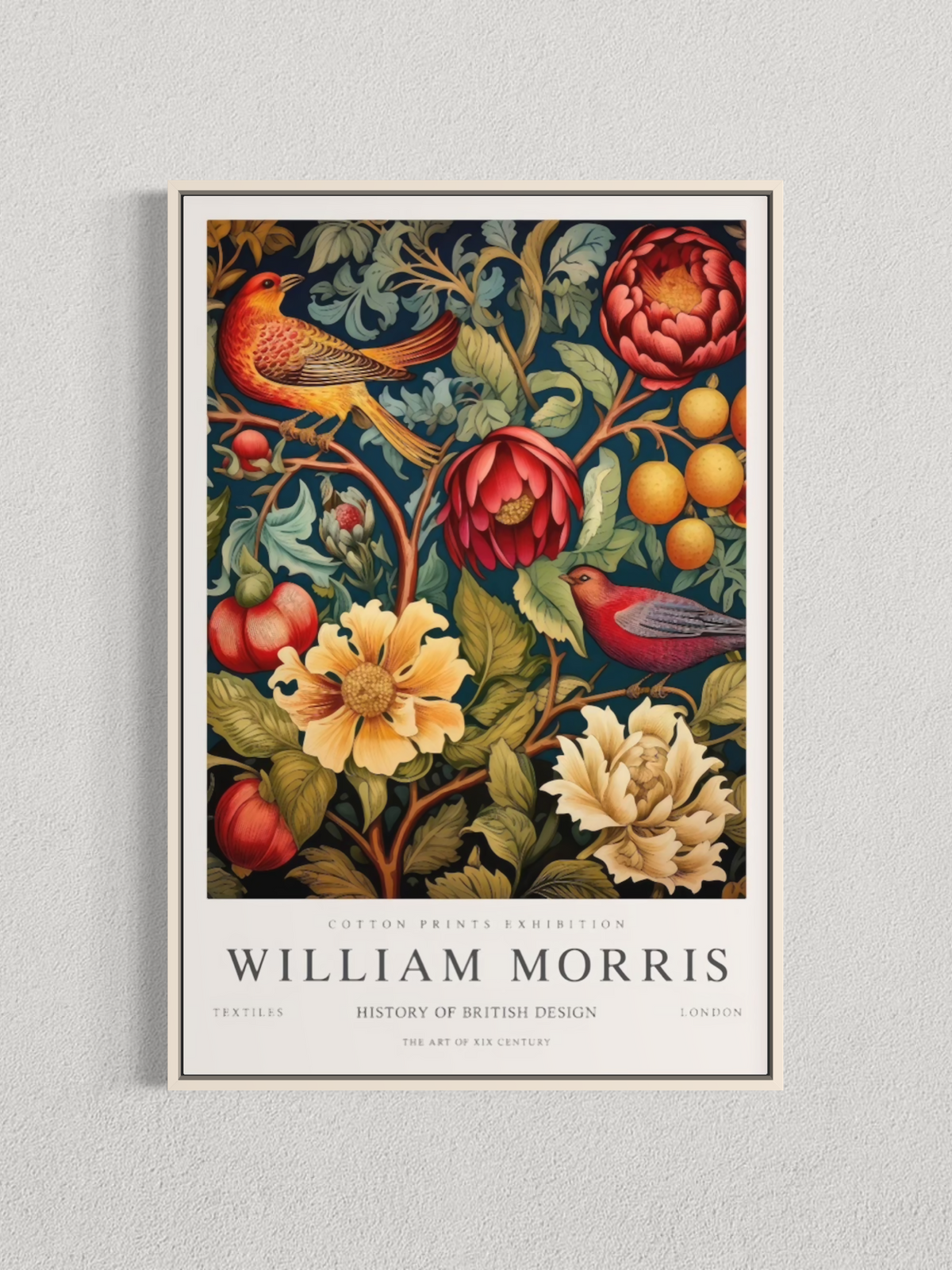 William Morris – Fleurs & Oiseaux du Jardin