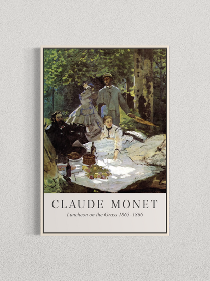 Le Déjeuner sur l’herbe – Claude Monet (1865–1866)