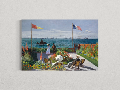 Jardin à Sainte-Adresse – Claude Monet