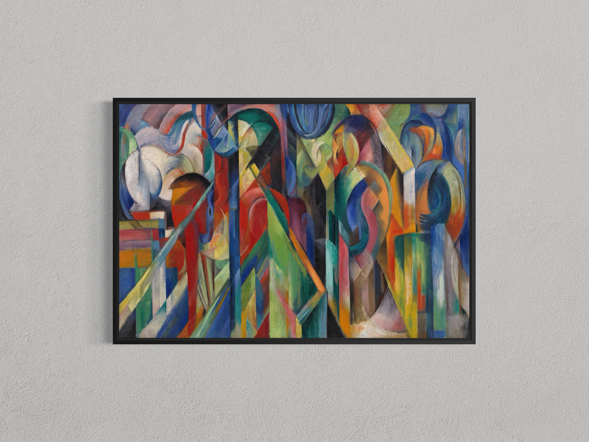 Composition Abstraite – Franz Marc
