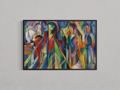 Composition Abstraite – Franz Marc