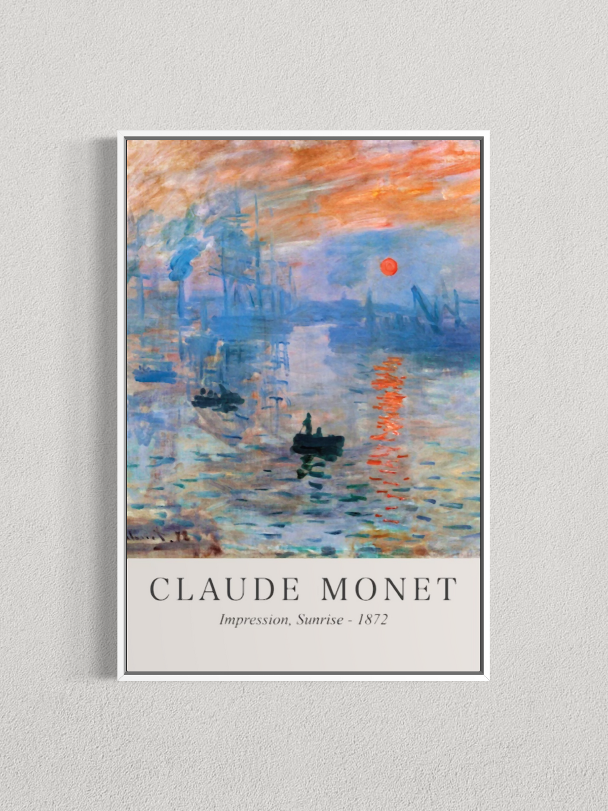 Impression, soleil levant – Claude Monet